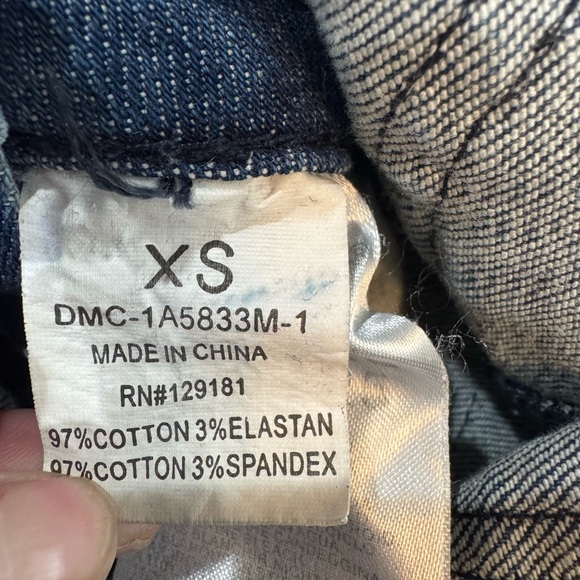 Machine Nouvelle Mode Women’s Denim Crop Y2K Overalls - Picture 12 of 12